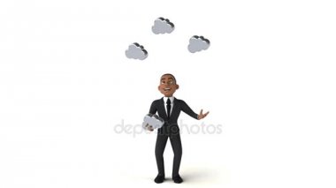 bulutlar ile hokkabazlık işadamı