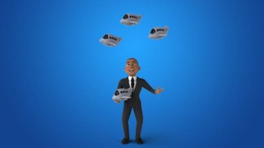 uçakla hokkabazlık işadamı