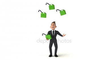 yağ ile hokkabazlık işadamı 