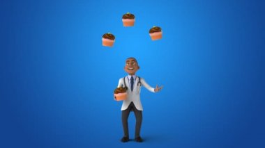 Doktor ile cupcakes hokkabazlık  