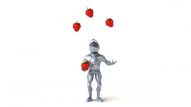 çilek ile hokkabazlık şövalye  