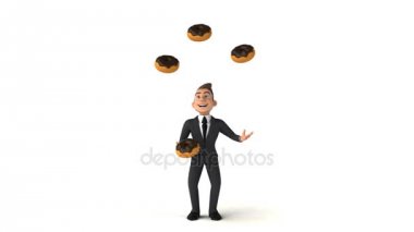 çörek ile hokkabazlık işadamı