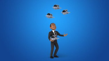 uçakla hokkabazlık işadamı