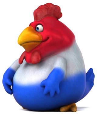 eğlenceli çizgi film karakteri