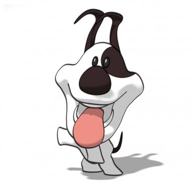 eğlenceli çizgi film karakteri