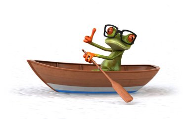 çizgi film karakteri tekne 