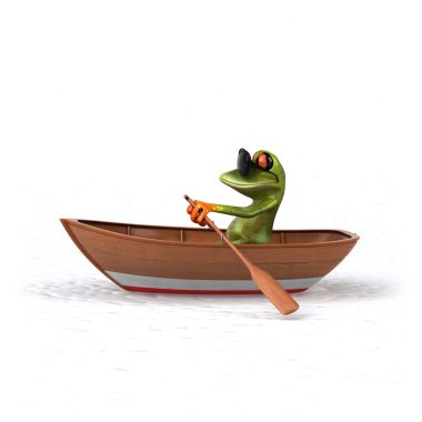 çizgi film karakteri tekne 