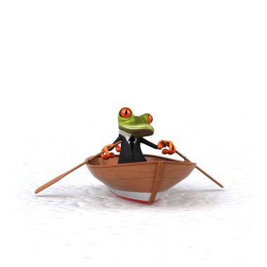 çizgi film karakteri tekne 