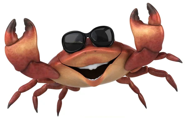 Caractère amusant du crabe — Photo