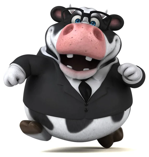 Fun cow character — Stock Photo, Image