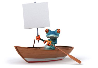 çizgi film karakteri tekne 