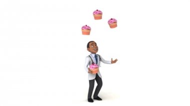 Doktor ile cupcakes hokkabazlık  