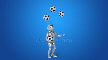 chevalier topları ile hokkabazlık  