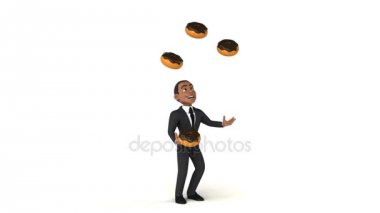 çörek ile hokkabazlık işadamı