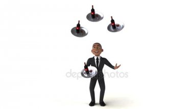  şarap ile hokkabazlık işadamı