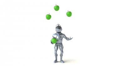 elma ile hokkabazlık şövalye 