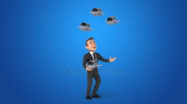 uçakla hokkabazlık işadamı