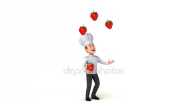 çilek ile hokkabazlık Şef karakter