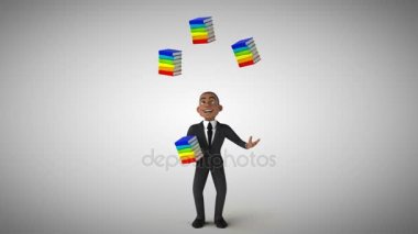  Kitaplar ile hokkabazlık işadamı