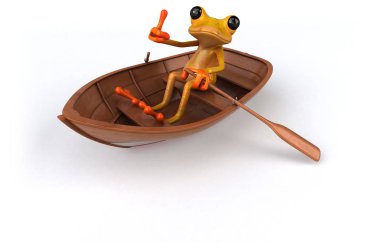 çizgi film karakteri tekne 