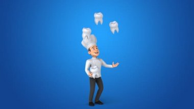 dişleri ile hokkabazlık Şef karakter