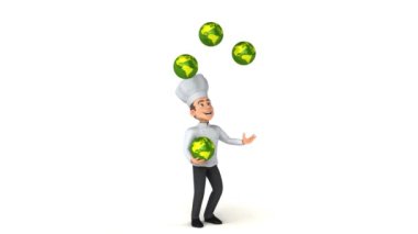 Gezegenler ile eğlenceli Şef 