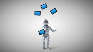 Tablet ile hokkabazlık şövalye  