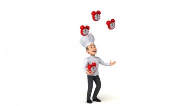 Saatleri ile eğlenceli Şef 