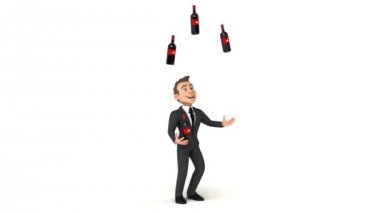  şarap ile hokkabazlık işadamı