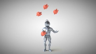 Domuzcuk bankalar ile hokkabazlık şövalye  