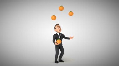 portakal ile hokkabazlık işadamı