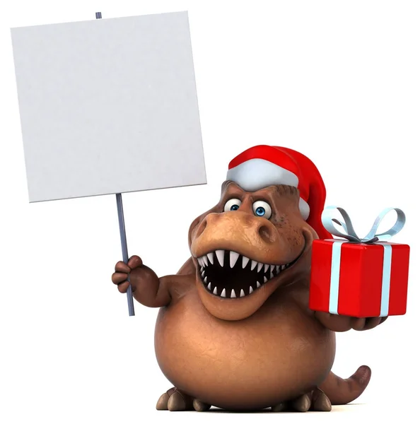 Cartone animato Babbo Natale — Foto Stock