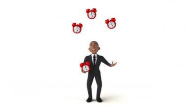  saatlerle hokkabazlık işadamı