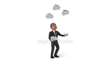 bulutlar ile hokkabazlık işadamı