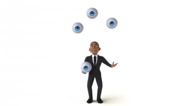 gözleri ile hokkabazlık işadamı