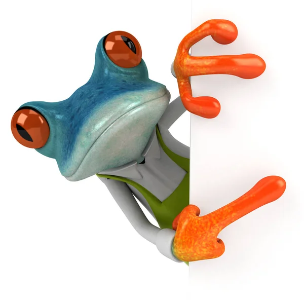 Roztomilý frog Fun — Stock fotografie