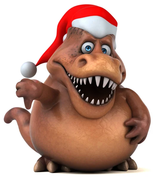 Personagem de desenhos animados Papai Noel — Fotografia de Stock