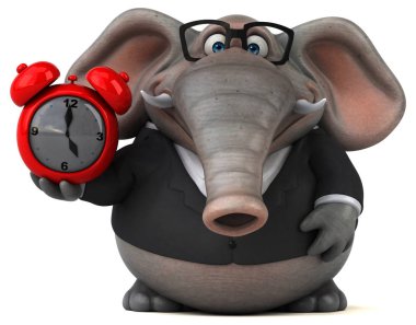 çizgi film karakteri ile çalar saat