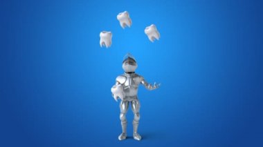 dişleri ile hokkabazlık şövalye   