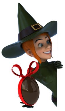 Yumurta ile seksi cadı  