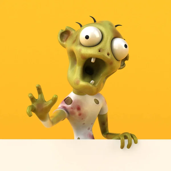 Zombie amusant - Illustration — Photo