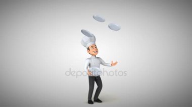  Şef karakter ile plakalar hokkabazlık 