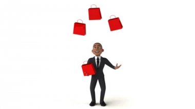  çanta ile hokkabazlık işadamı 