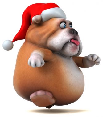 Eğlenceli karakter Noel Baba   