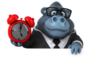 çizgi film karakteri ile çalar saat