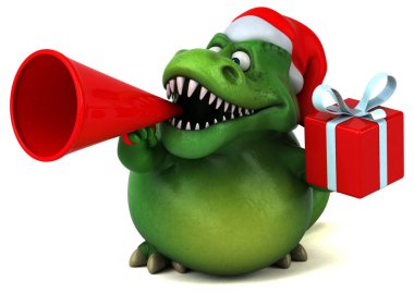 Eğlenceli çizgi film Noel Baba