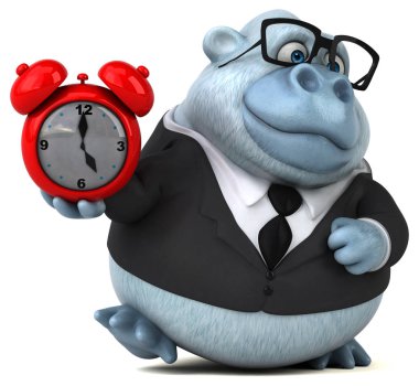 çizgi film karakteri ile çalar saat