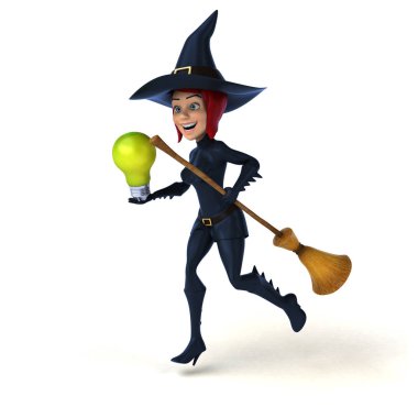 Ampul ile eğlenceli karakter 