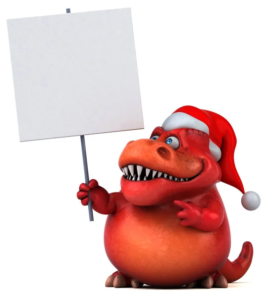 Engraçado Papai Noel Ilustração — Fotografia de Stock