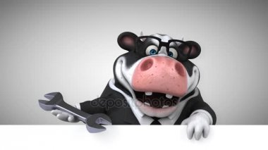 çizgi film karakteri ile alet  